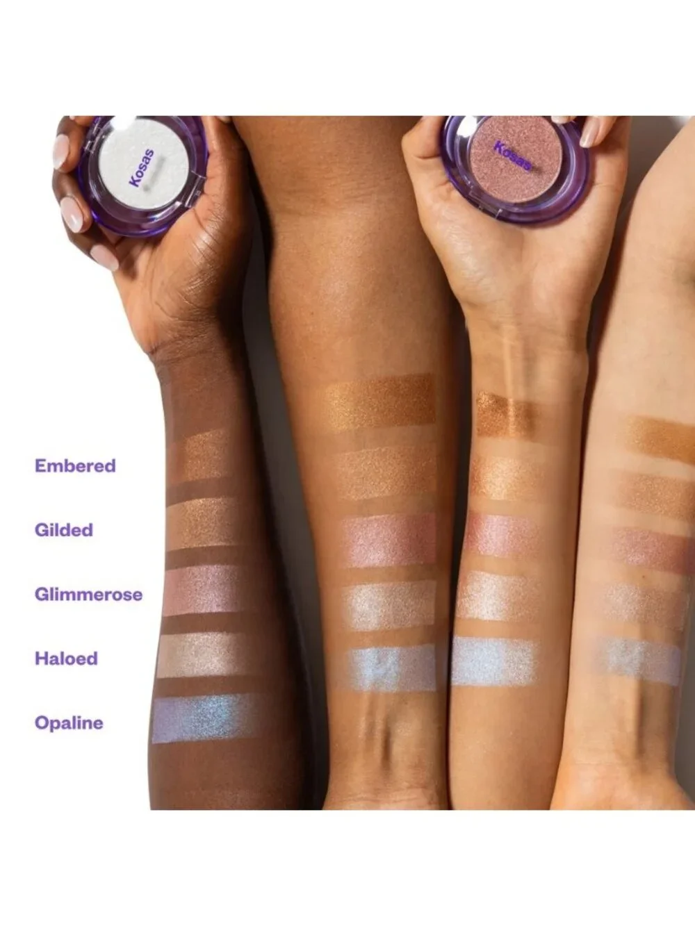 Kosas Cosmetics Shiny Objects Powder Highlighter SELECT 1 Shade: